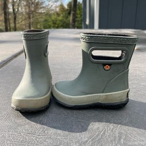 BOGS Boy Or Girls Kid's Skipper Waterproof Rubber Rain Boot - Little Kid's